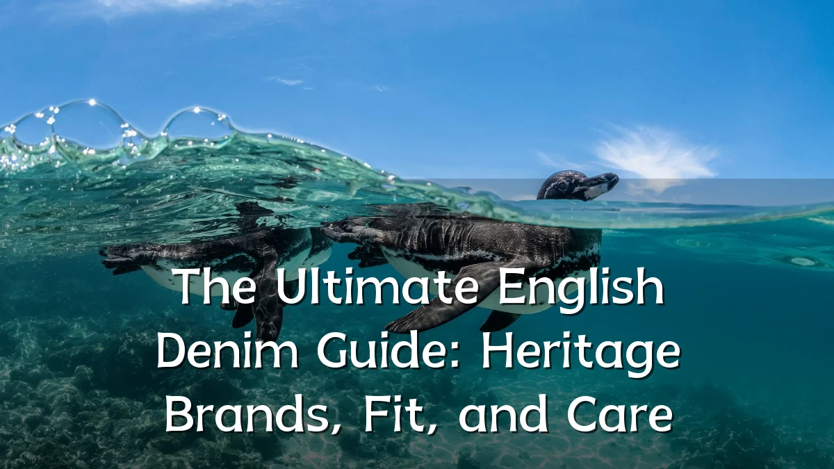 The Ultimate English Denim Guide: Heritage Brands, Fit, and Care